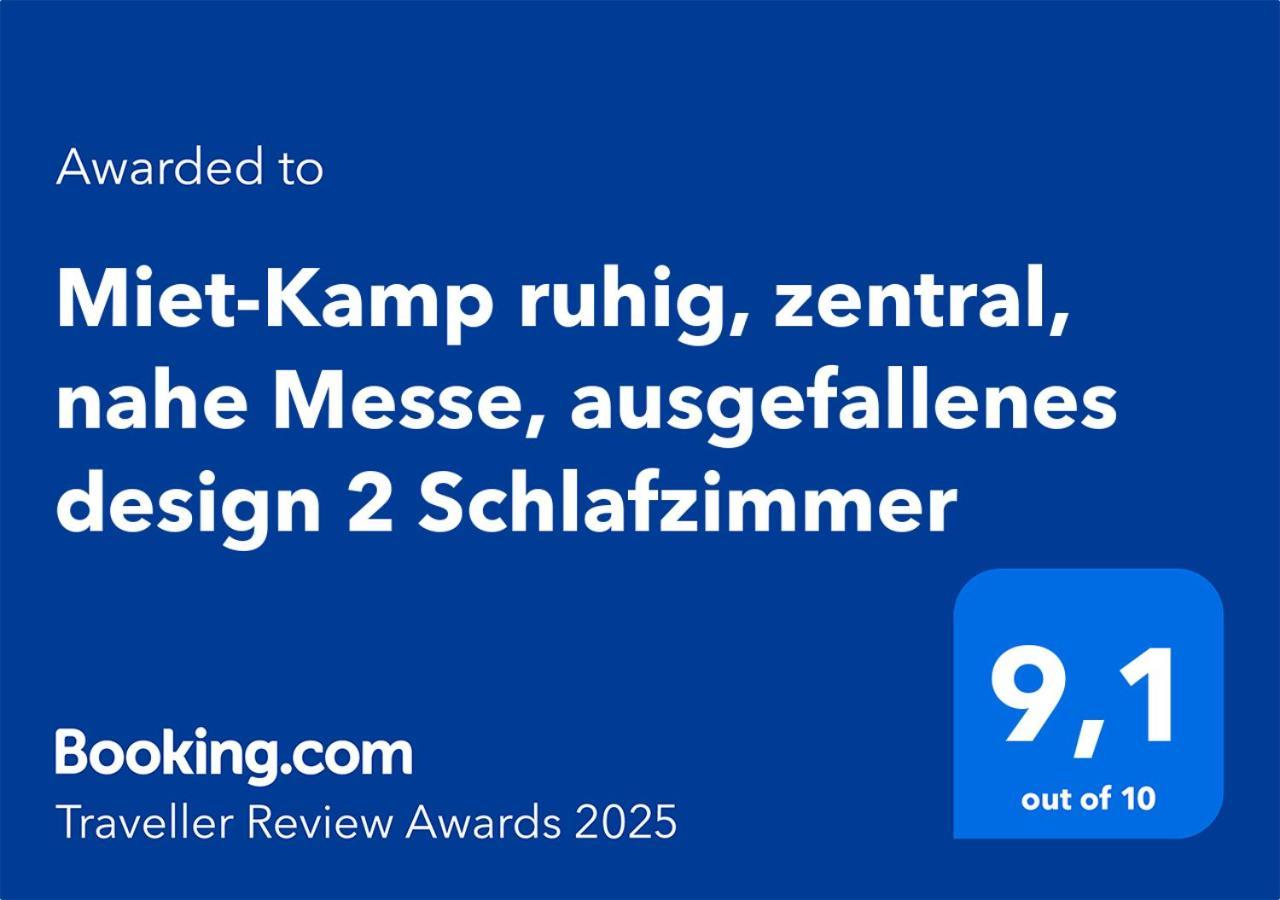 Miet-Kamp Ruhig, Zentral, Nahe Messe, Ausgefallenes Design 2 Schlafzimmer 柏林 外观 照片
